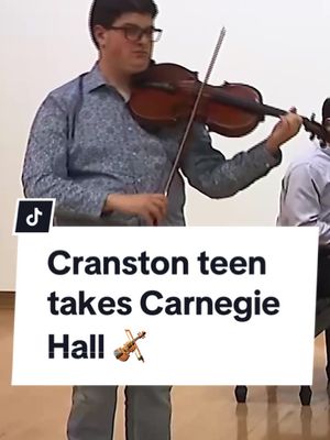 Cranston kid takes Carnegie Hall: RI teen accepted to prestigious music program