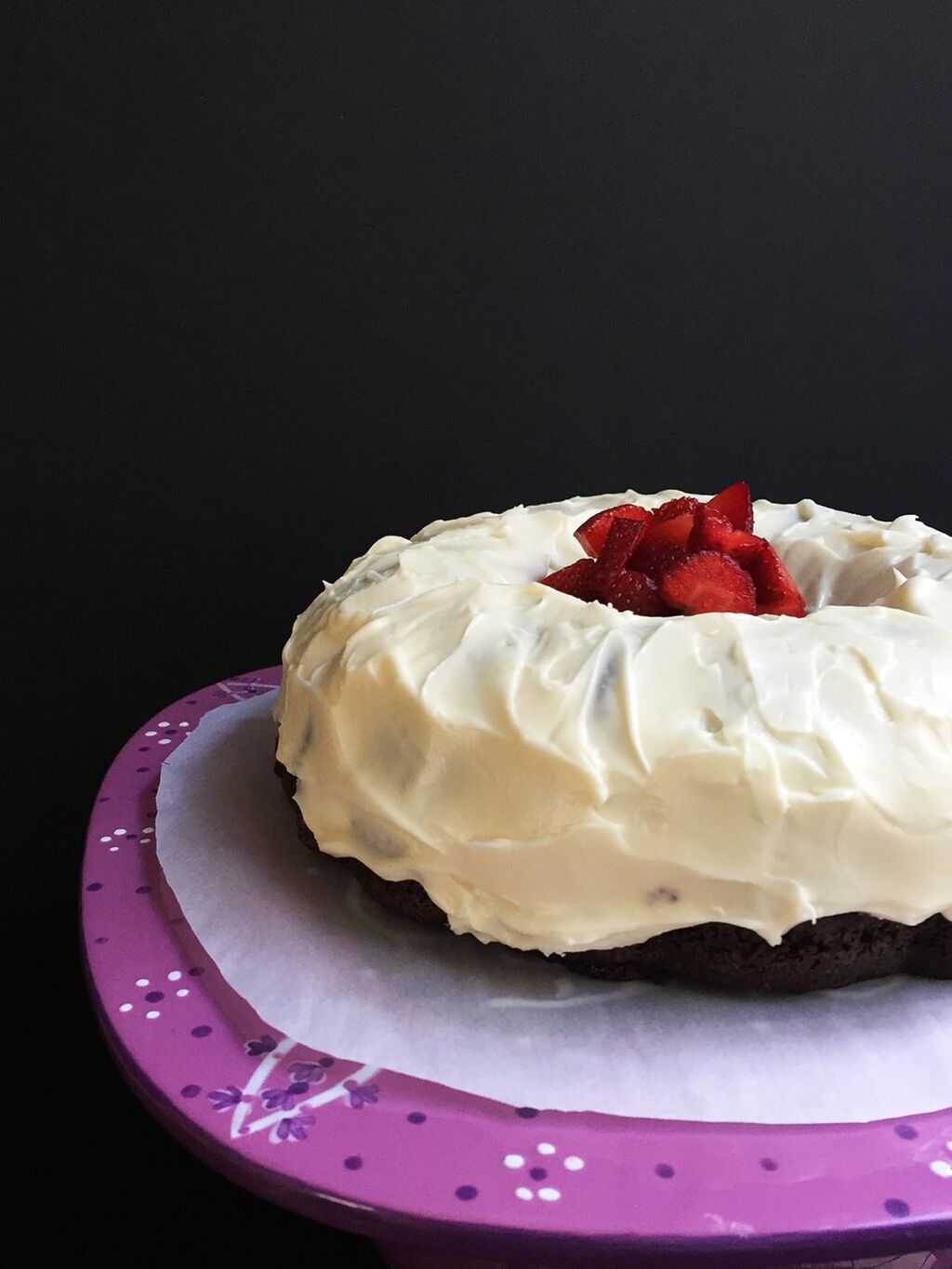 Chocolate Bundt Cake with Cream Cheese Frosting