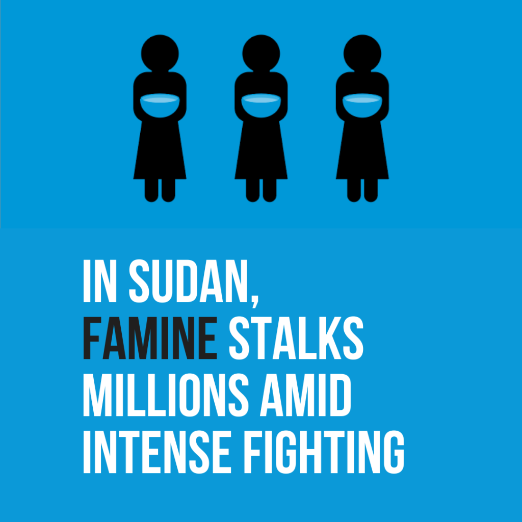 Statement: No time to lose as famine stalks millions in Sudan