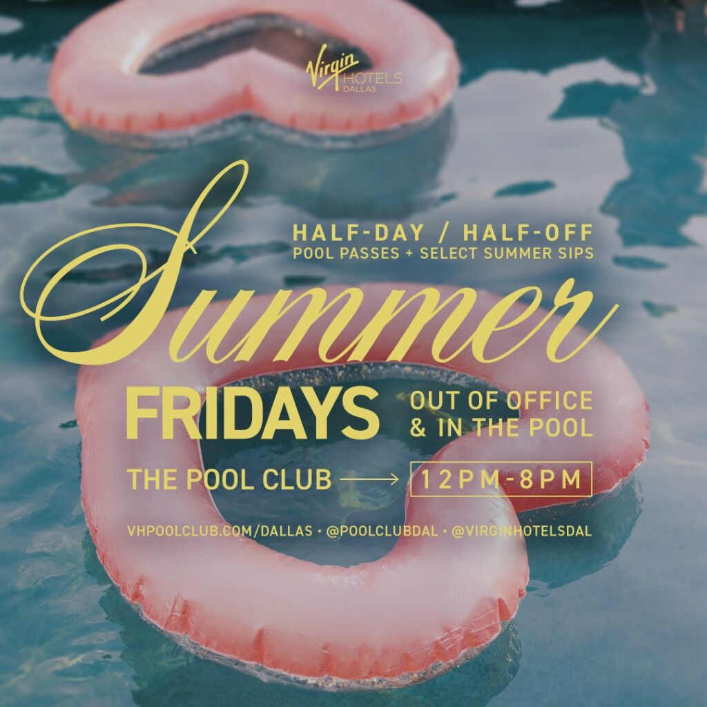Summer Fridays Half-Day Passes