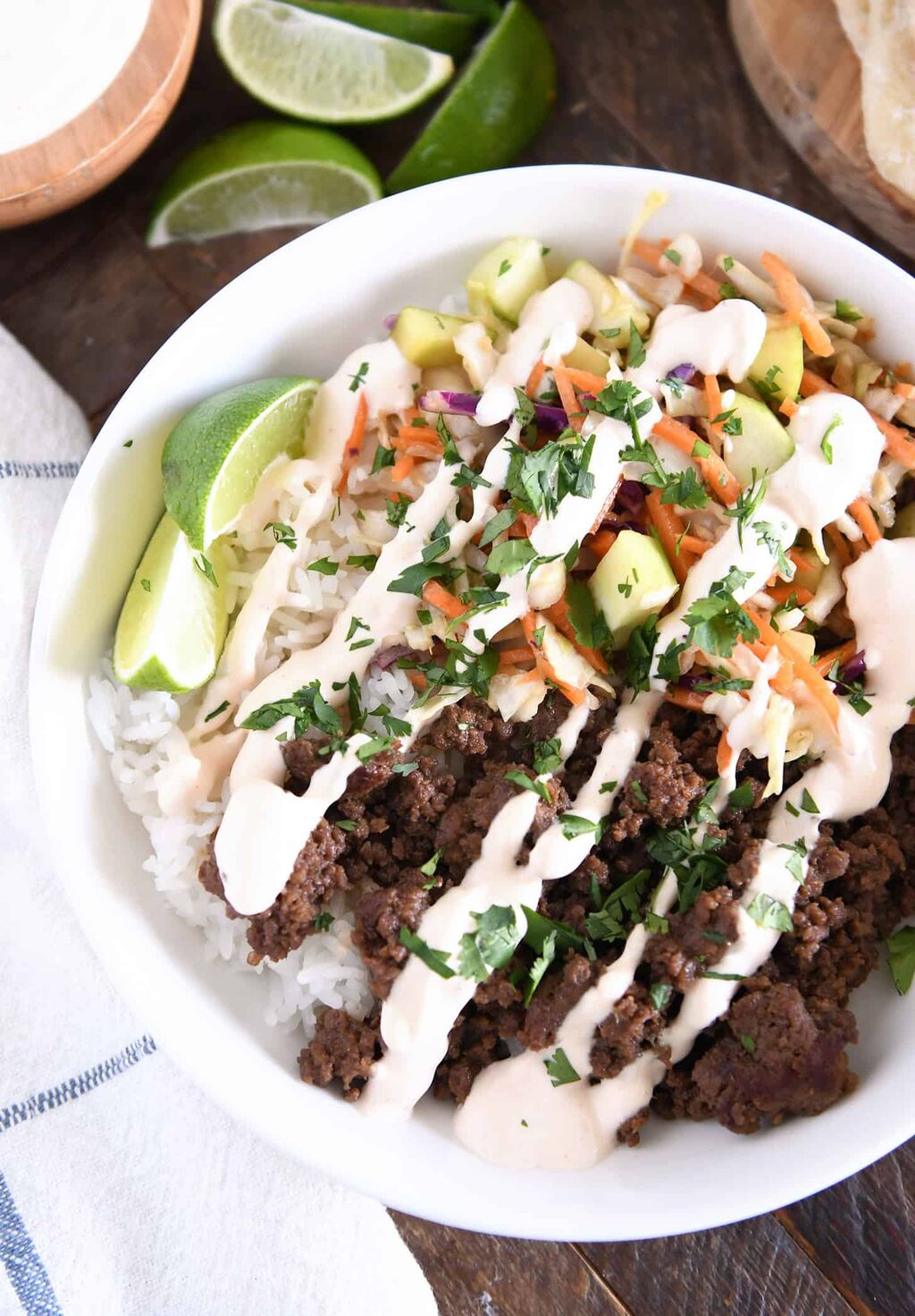 Easy Korean Beef Bowls