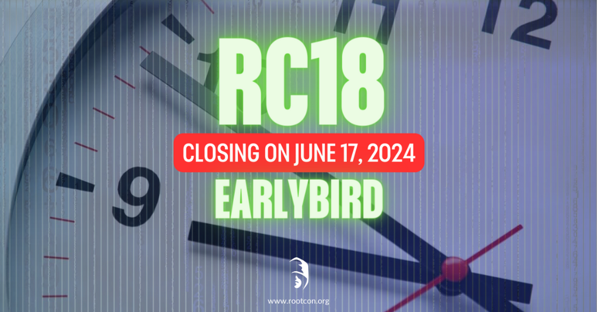 RC18 Earlybird Closing Soon