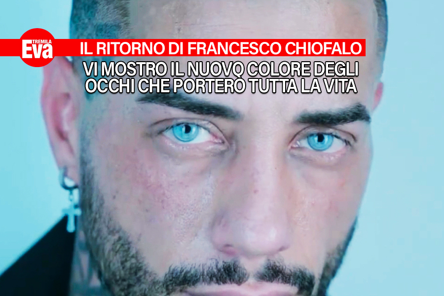 Francesco Chiofalo mostra i nuovi occhi: non sono cambiato