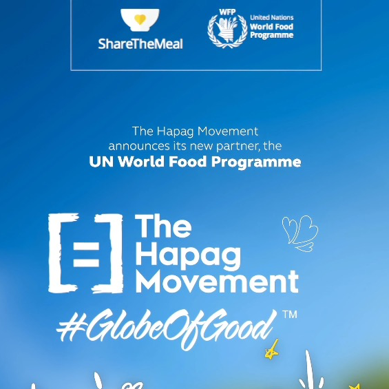 Donate to #ShareTheMeal (Globe's #HapagMovement & UN World Food Program)