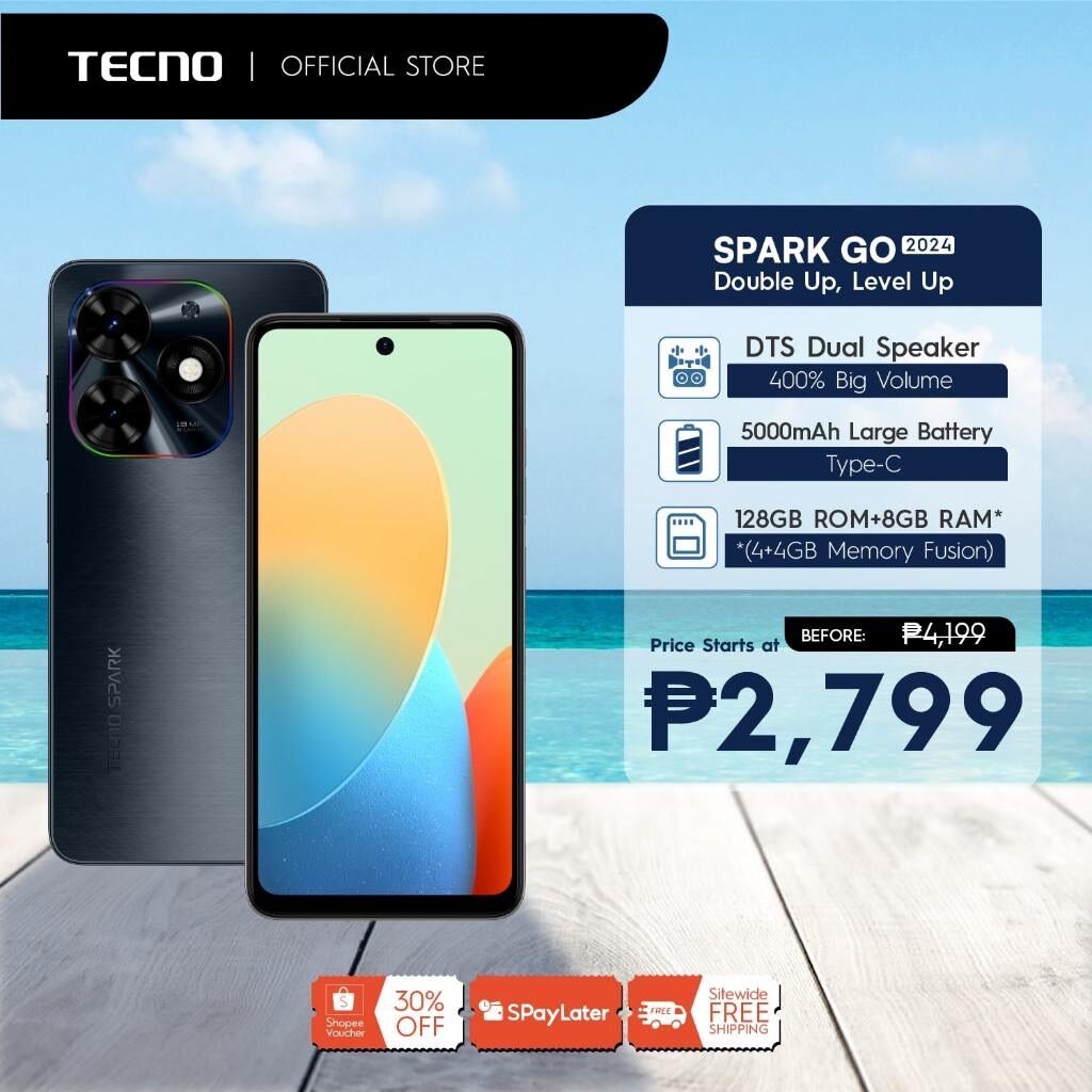 Sale! Tecno Spark