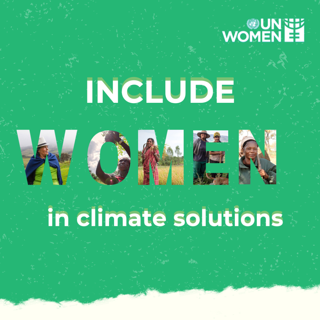 Statement: Women&rsquo;s leadership and collective action are crucial for our common future