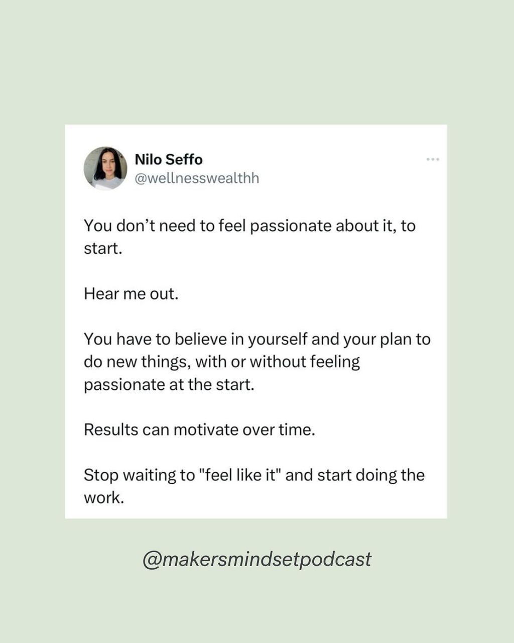 Makers Mindset