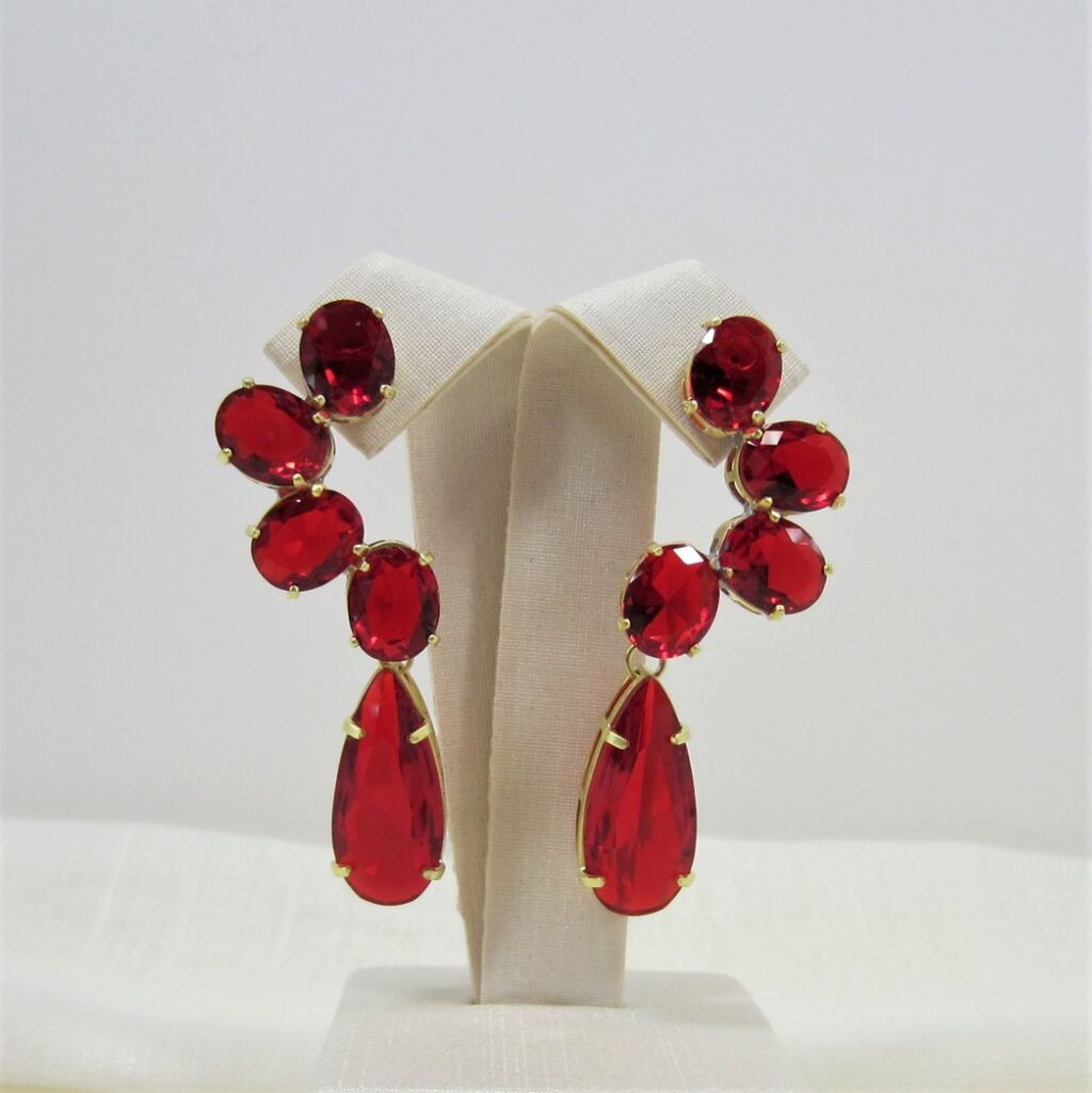 Brincos Banho em Ouro 18K