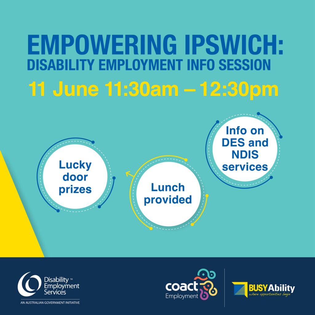 Empowering Ipswich - Disability Employment Info Session