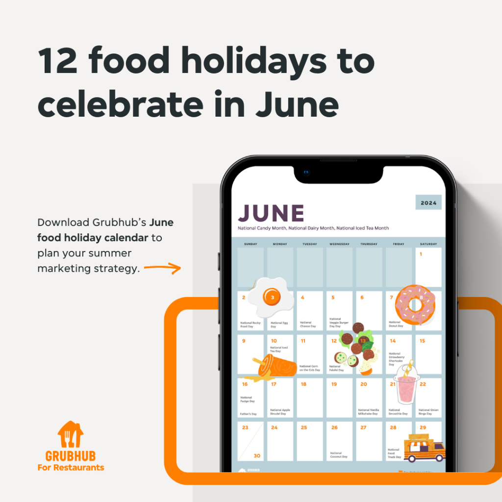 June food holidays 2024