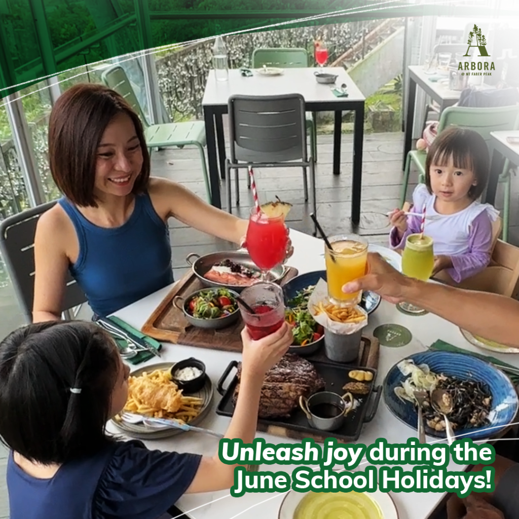 arbora cafe @ Mount faber peak