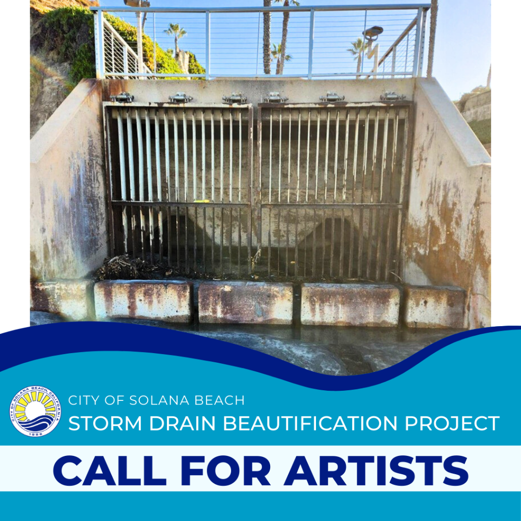 Call For Artists: Fletcher Cove Storm Drain Beautification Project