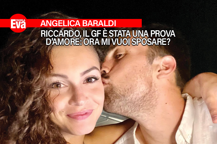Angelica Baraldi scrive al suo Riccardo: &laquo;Mi vuoi sposare?&raquo;