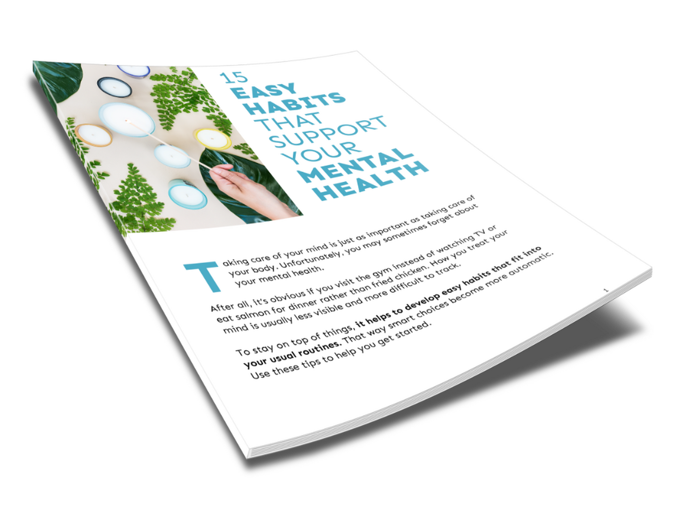 FOR FREE: 15 Easy Habits that support your mental health