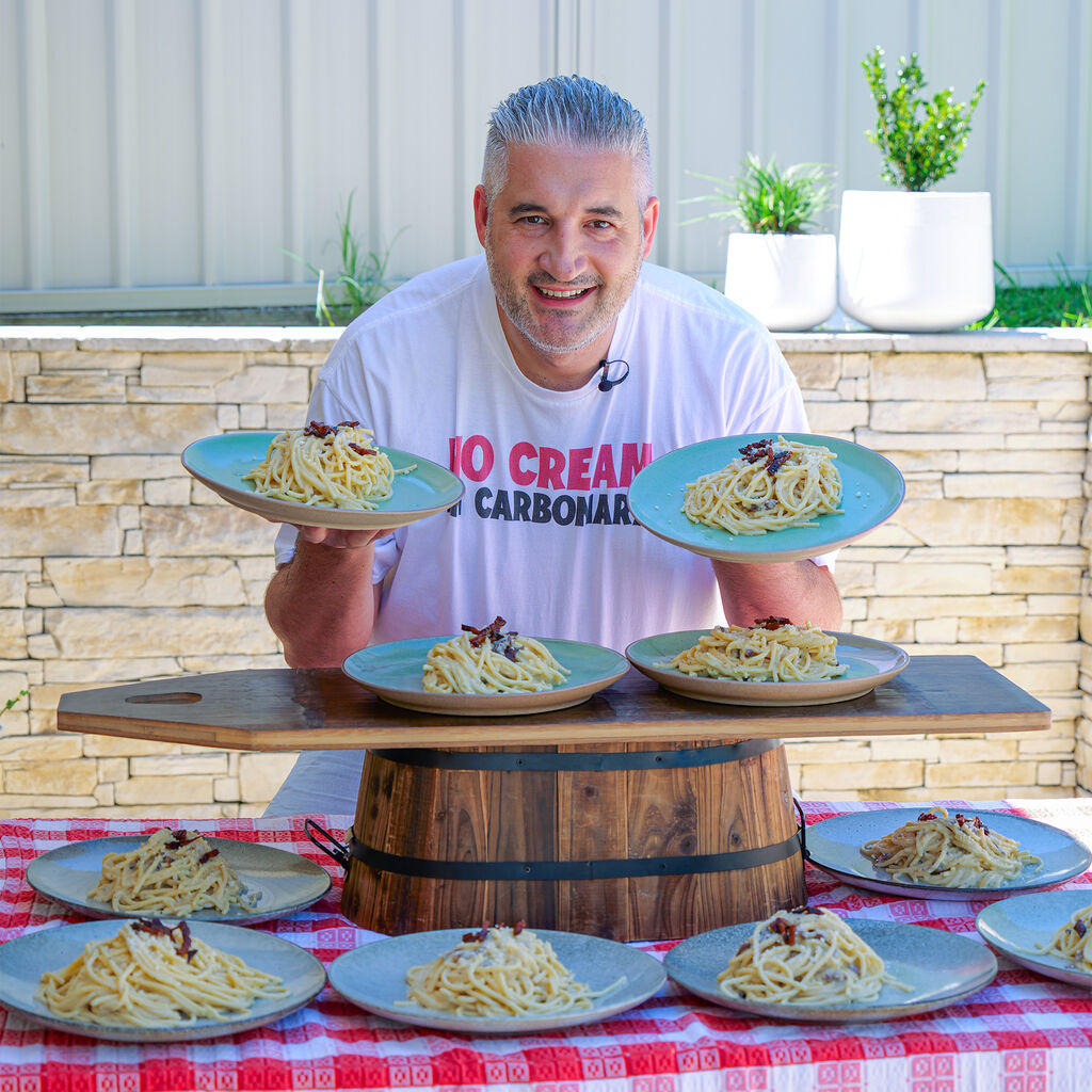 Carbonara for Large Group of 10 People