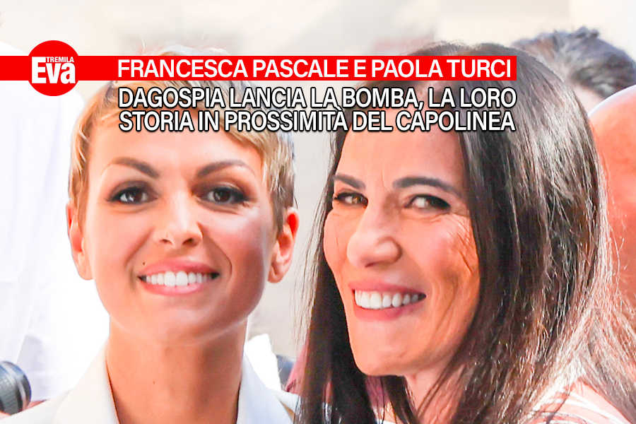 Francesca Pascale e Paola Turci, per Dagospia al capolinea