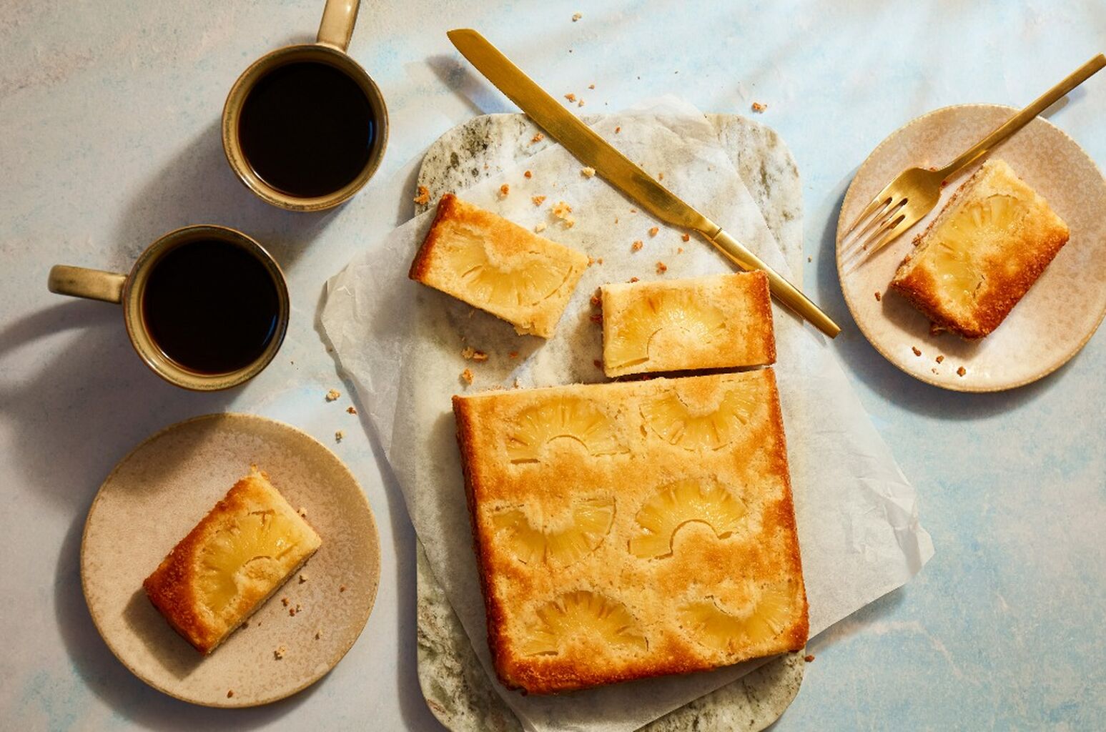 Five Ingredient Pineapple Cake