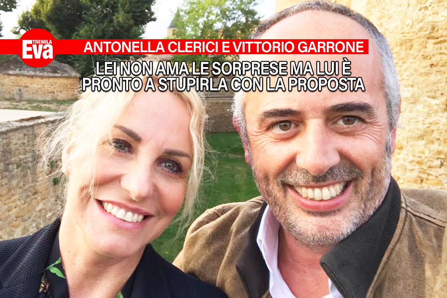 Antonella Clerici dubbiosa, ma dir&agrave; s&igrave; a Vittorio Garrone?