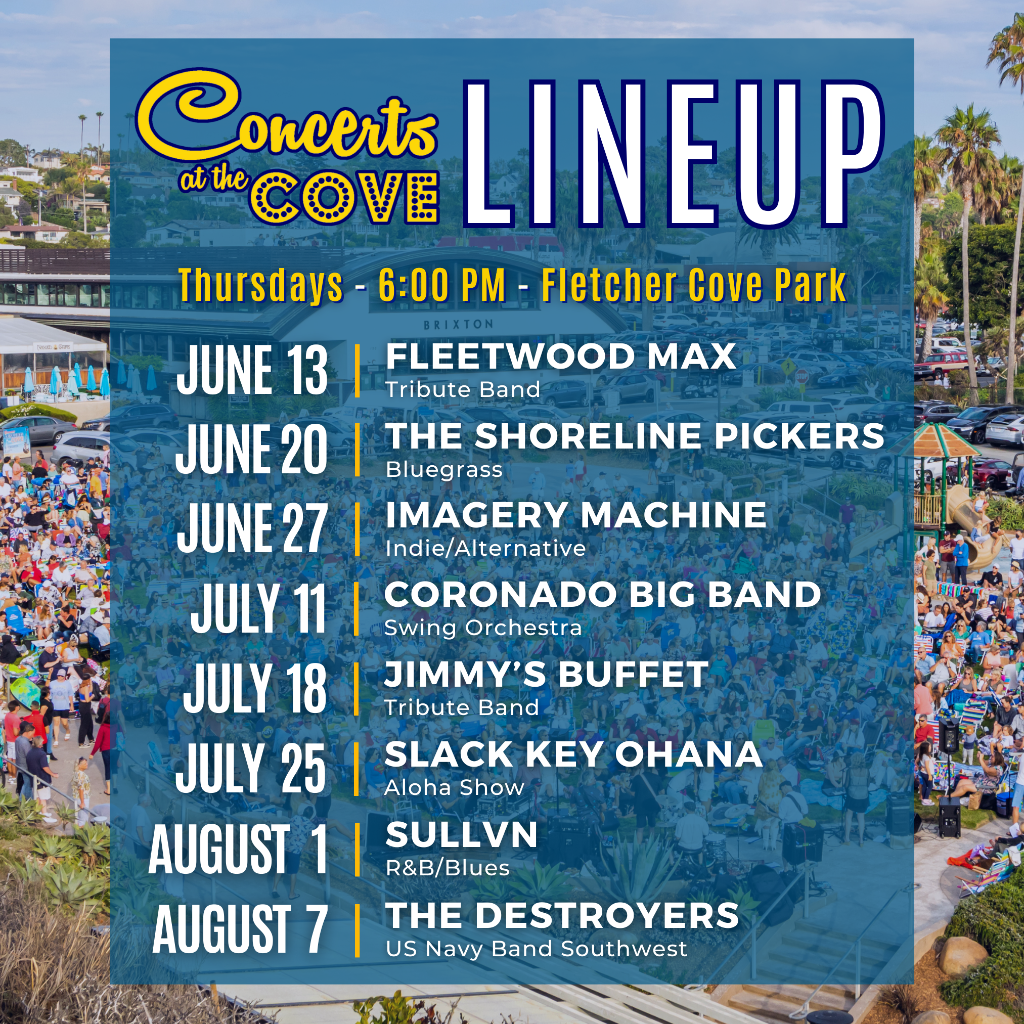 Concerts at the Cove 2024