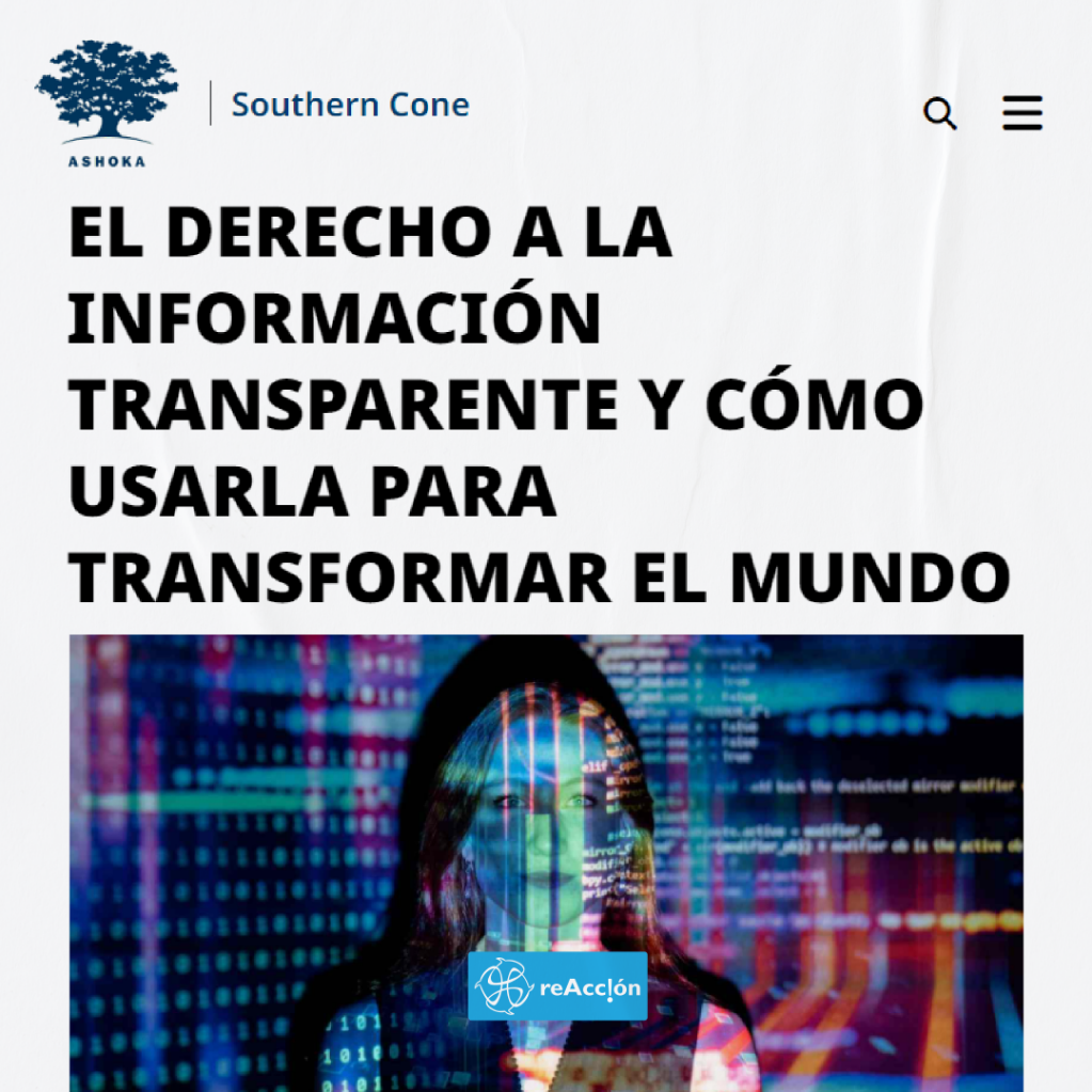 El derecho a la informaci&oacute;n transparente y c&oacute;mo usarla para transformar el mundo