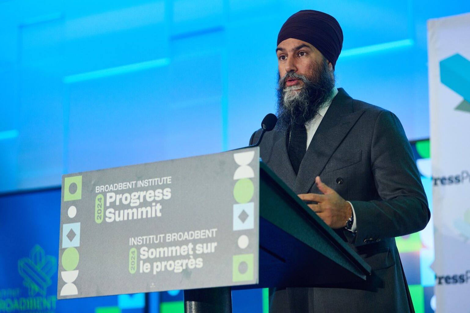 Jagmeet Singh 2024 Progress Summit keynote