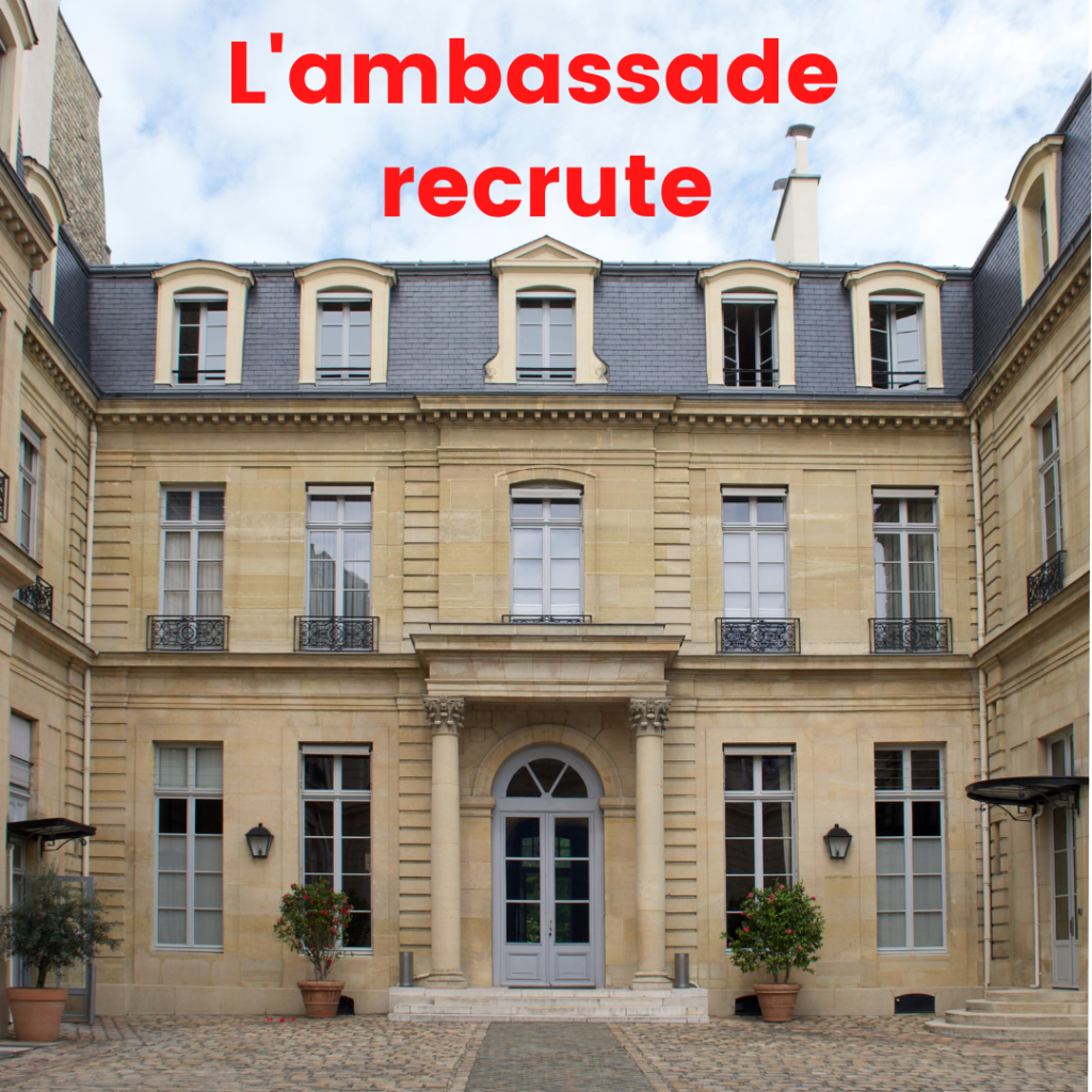 L'Ambassade de Suisse en France recrute