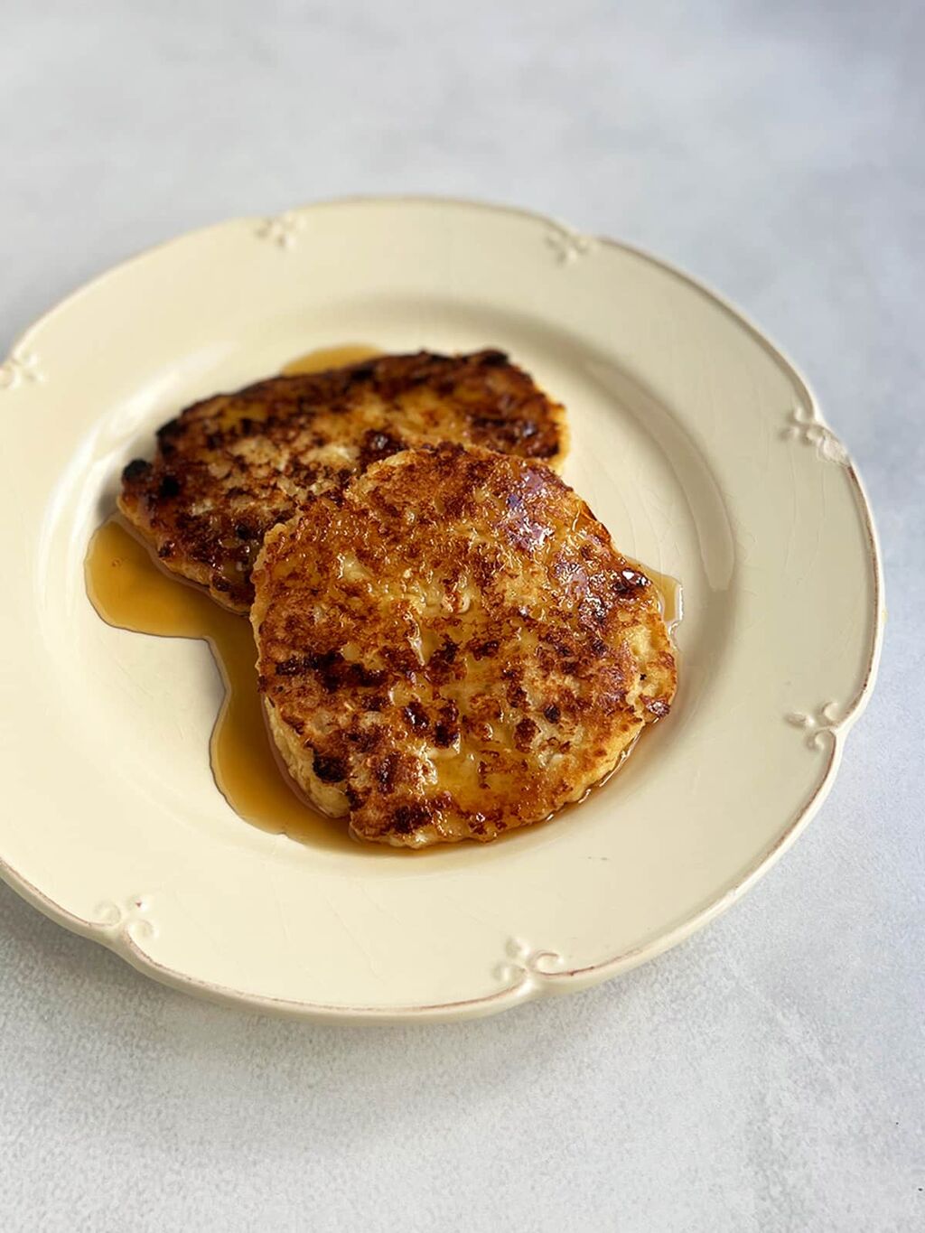 Cheese Latkes: Crispy Cottage Cheese Pancakes &nbsp;
