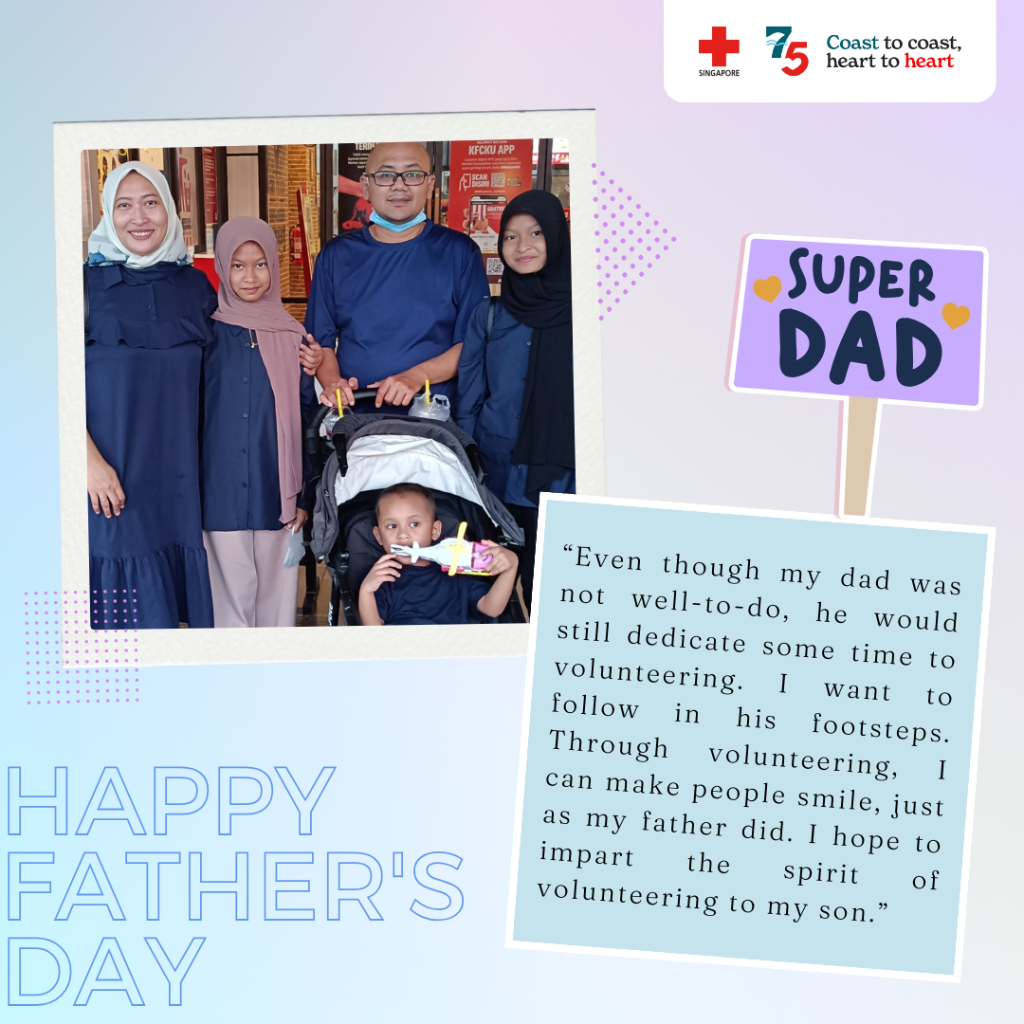 📖 Setting a Positive Example for His Child