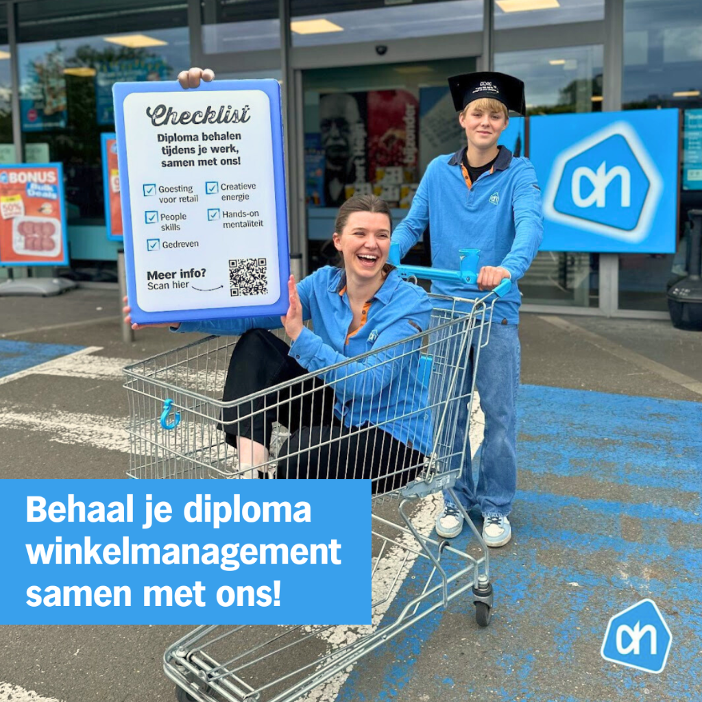 Behaal je diploma samen met ons