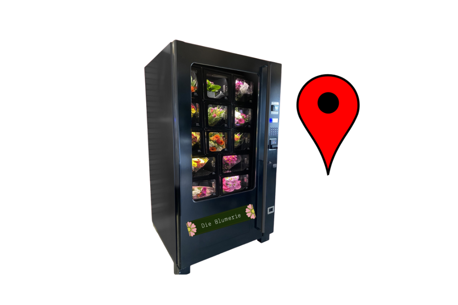 24/7 Blumenautomaten - Standorte