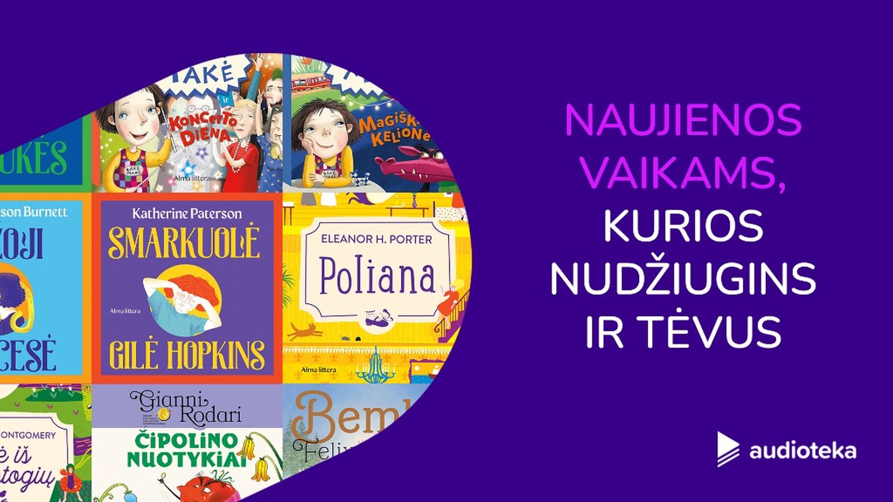 Audioknygos vaikams