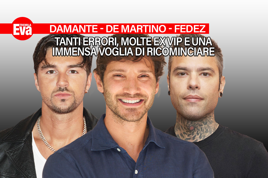 Stefano De Martino, Fedez e Andrea Damante, la nuova vita da single: dopo qualche sbaglio d’amore, tante ex Vip e troppi gossip, ripartono da se stessi e dal grande successo dell’estate 2024. Con qualche rimpianto sul passato…
