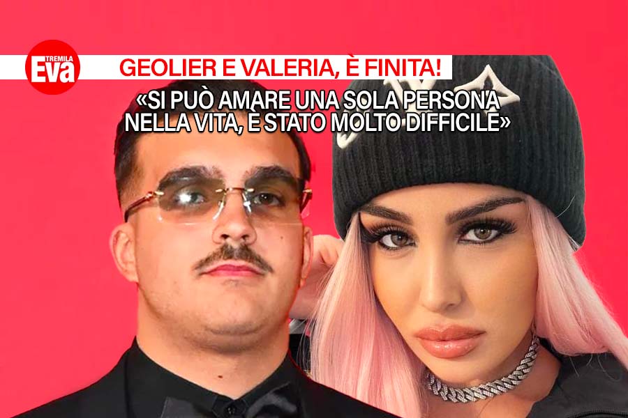 Geolier e Valeria D'Agostino in crisi: l'addio &egrave; definitivo