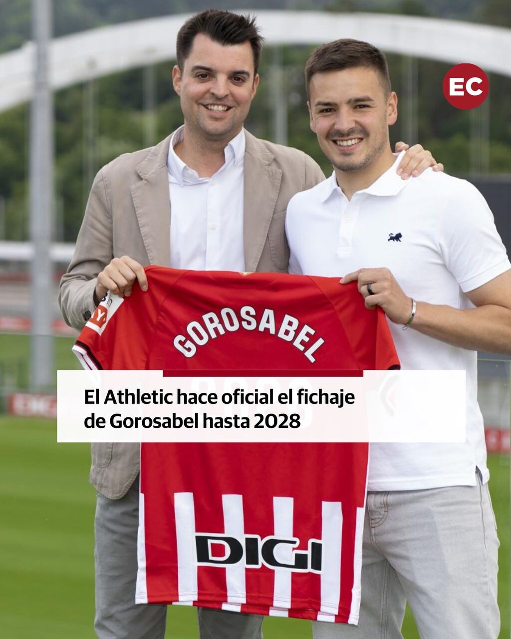 El Athletic hace oficial el fichaje de Gorosabel hasta 2028