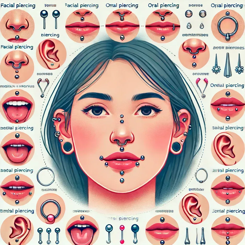 Piercing İyileşme S&uuml;releri: B&ouml;lge B&ouml;lge Rehber