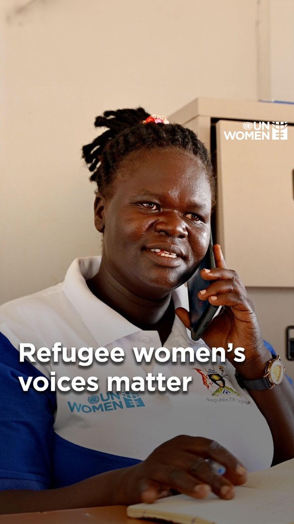 &lsquo;Refugee women&rsquo;s voices matter&rsquo; &ndash; Meet Grace Neima Khemis, the first woman Chairperson of her Refugee Welfare Committee