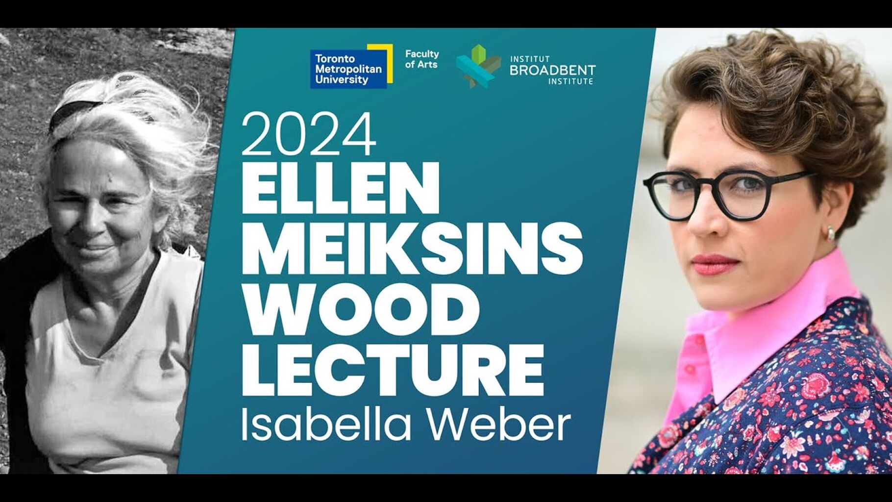 Watch: 2024 Ellen Meiksins Wood Lecture ft. Isabella Weber