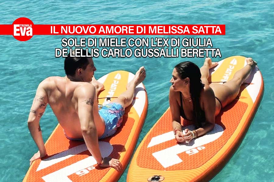Melissa Satta esce allo scoperto con Carlo Gussalli Beretta