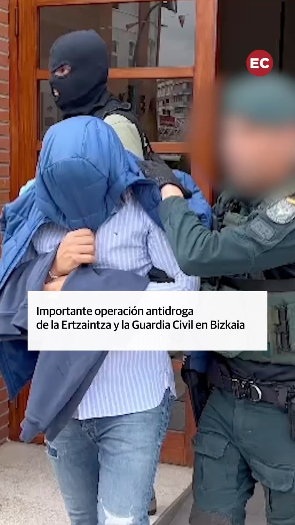 Detienen en Basauri a un ertzaina por tr&aacute;fico de drogas en la operaci&oacute;n abierta
