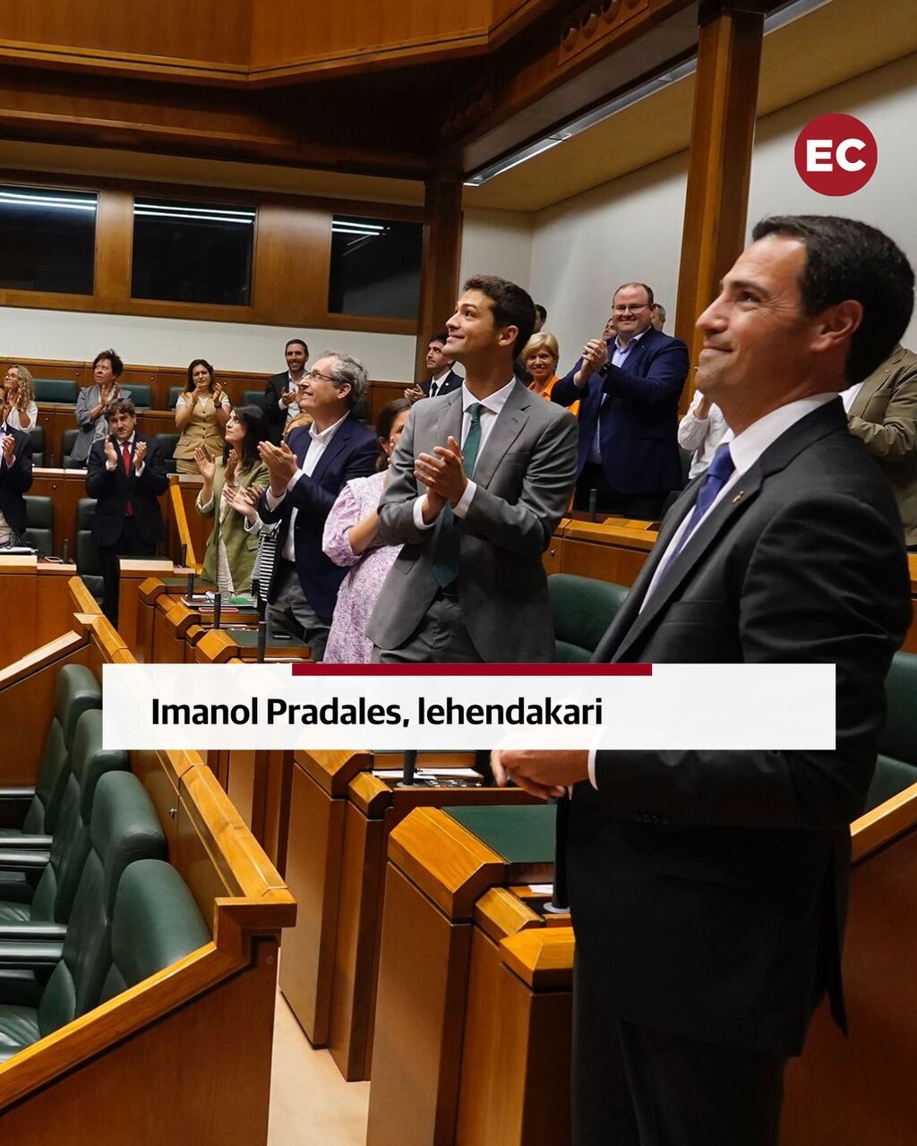Pradales, lehendakari