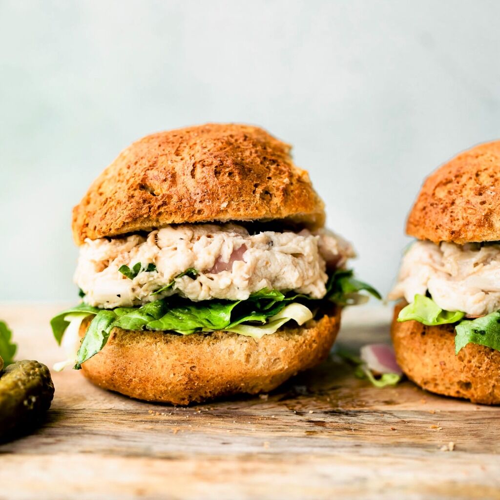 Crock Pot Chicken Salad Sliders