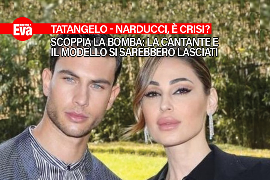 Anna Tatangelo e Mattia Narducci, scoppia la bomba: &egrave; crisi?