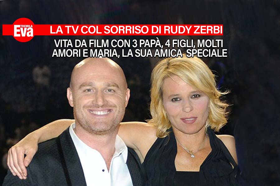 Rudy Zerbi, la storia shock con 3 padri, 4 figli e 4 amori