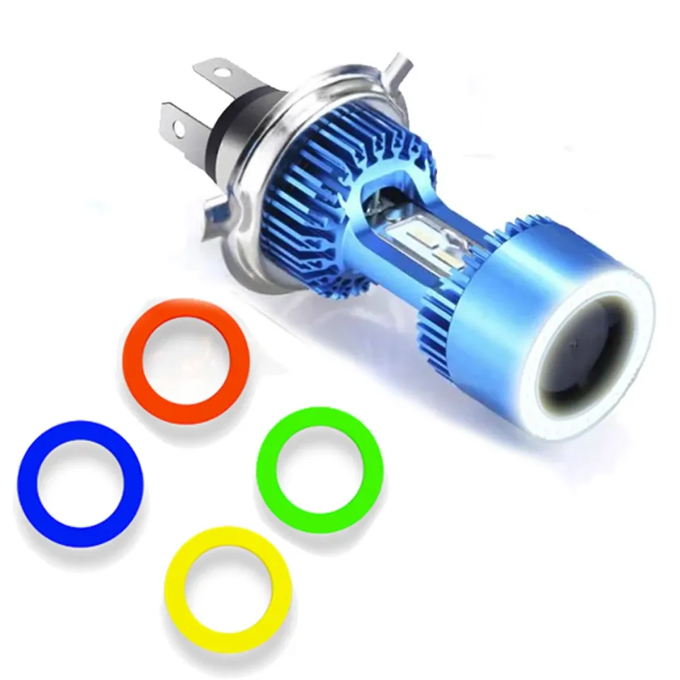 Led H4 Ojo De &Aacute;ngel Para Moto
