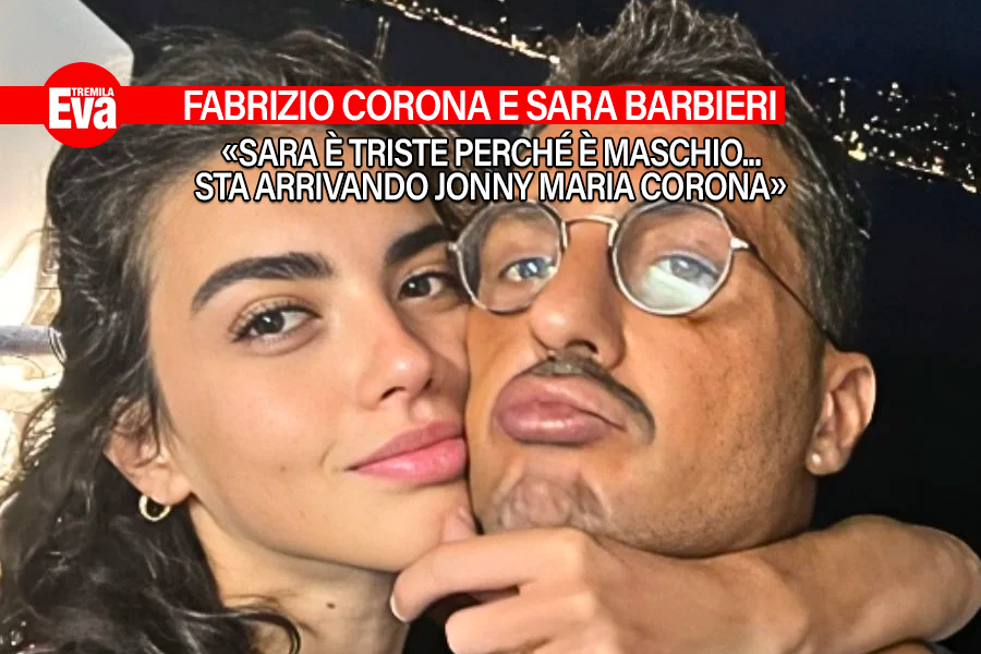 Fabrizio Corona avr&agrave; un maschio: arriver&agrave; Jonny Maria