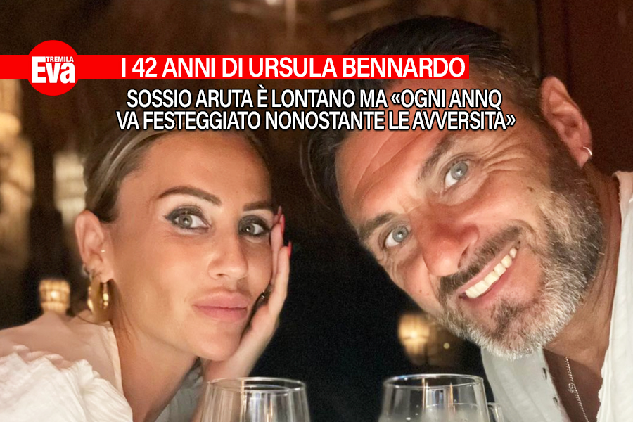Compleanno da single per Ursula Bennardo, senza Sossio Aruta