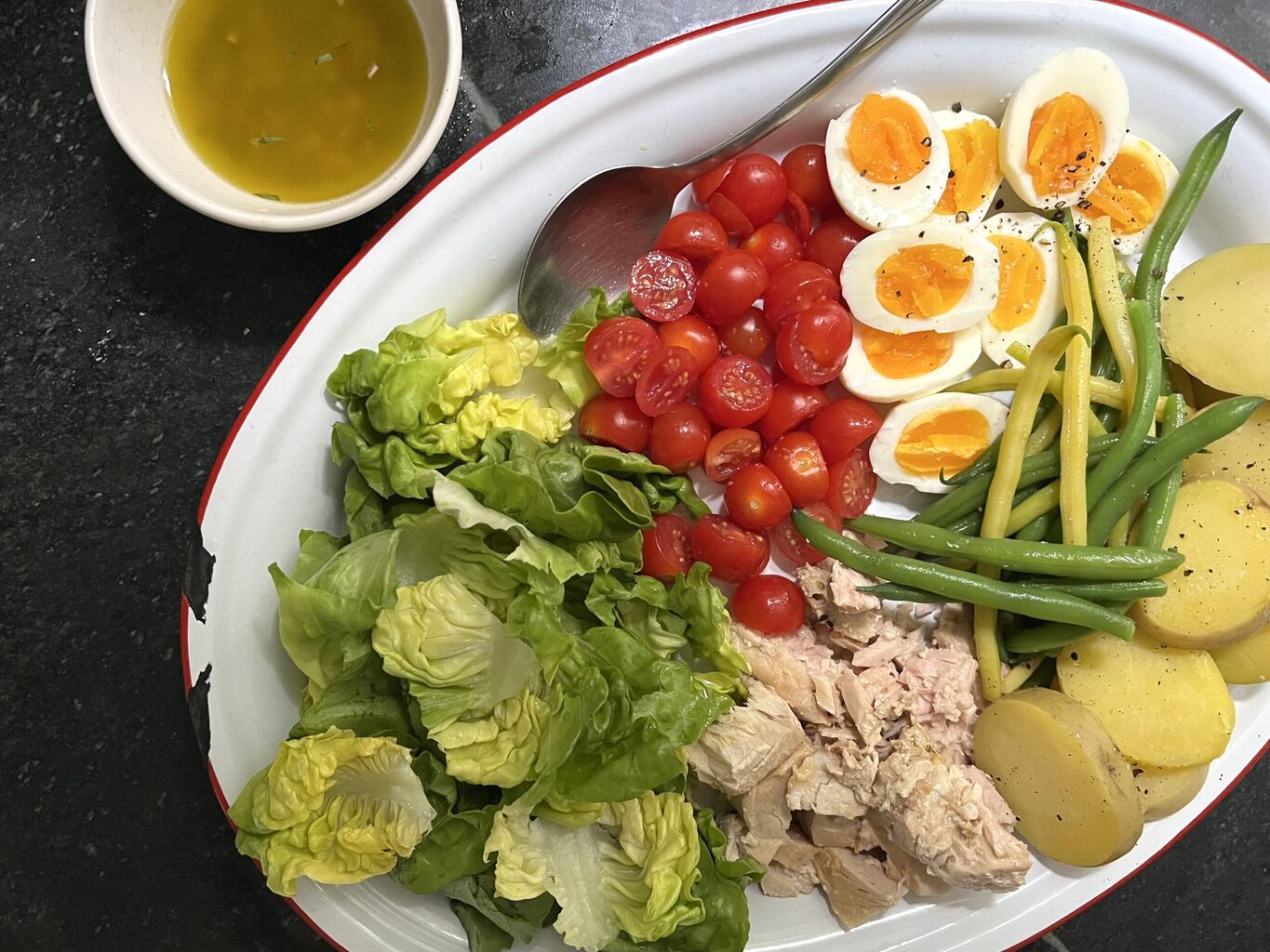 Make-Your-Own Nicoise Salad - Mom's Kitchen Handbook
