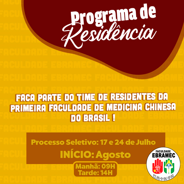 Programa de Resid&ecirc;ncia - 2&deg; 2024