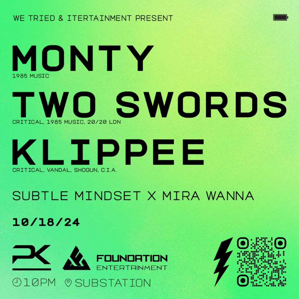Monty x Two Swords x Klippee 10/18