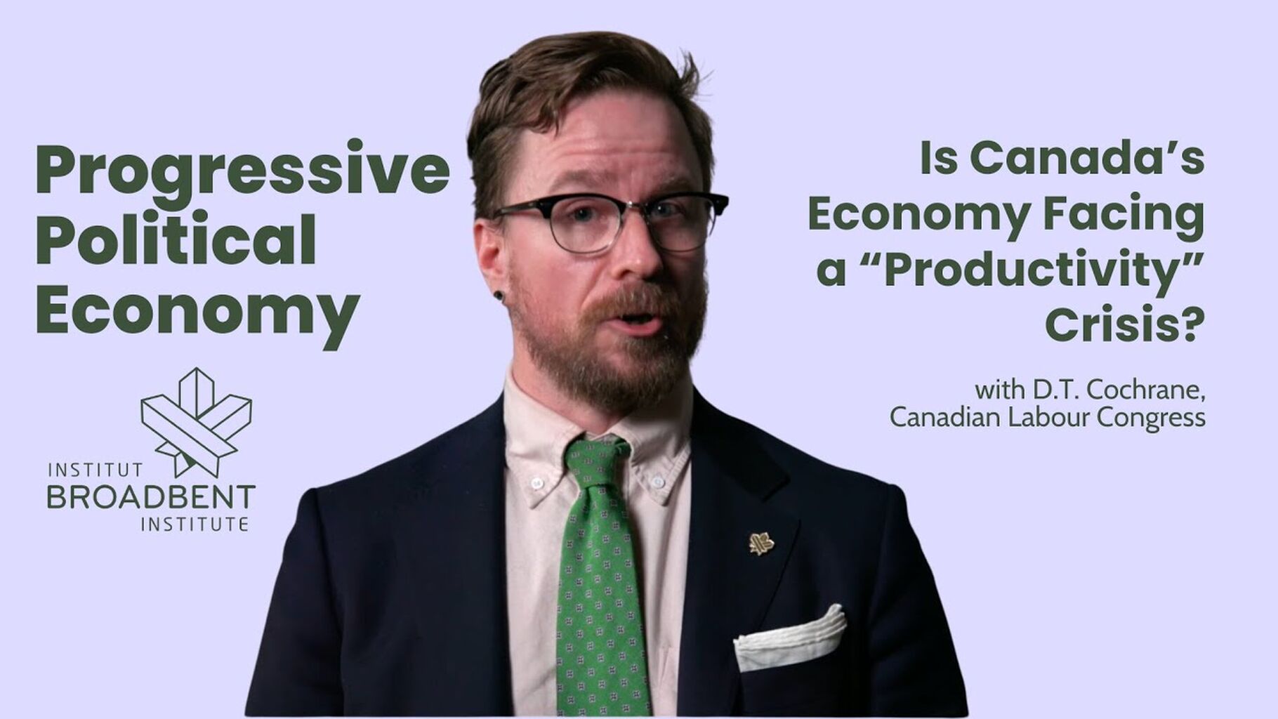 Is Canada's Economy Facing a "Productivity Crisis" with D.T. Cochrane